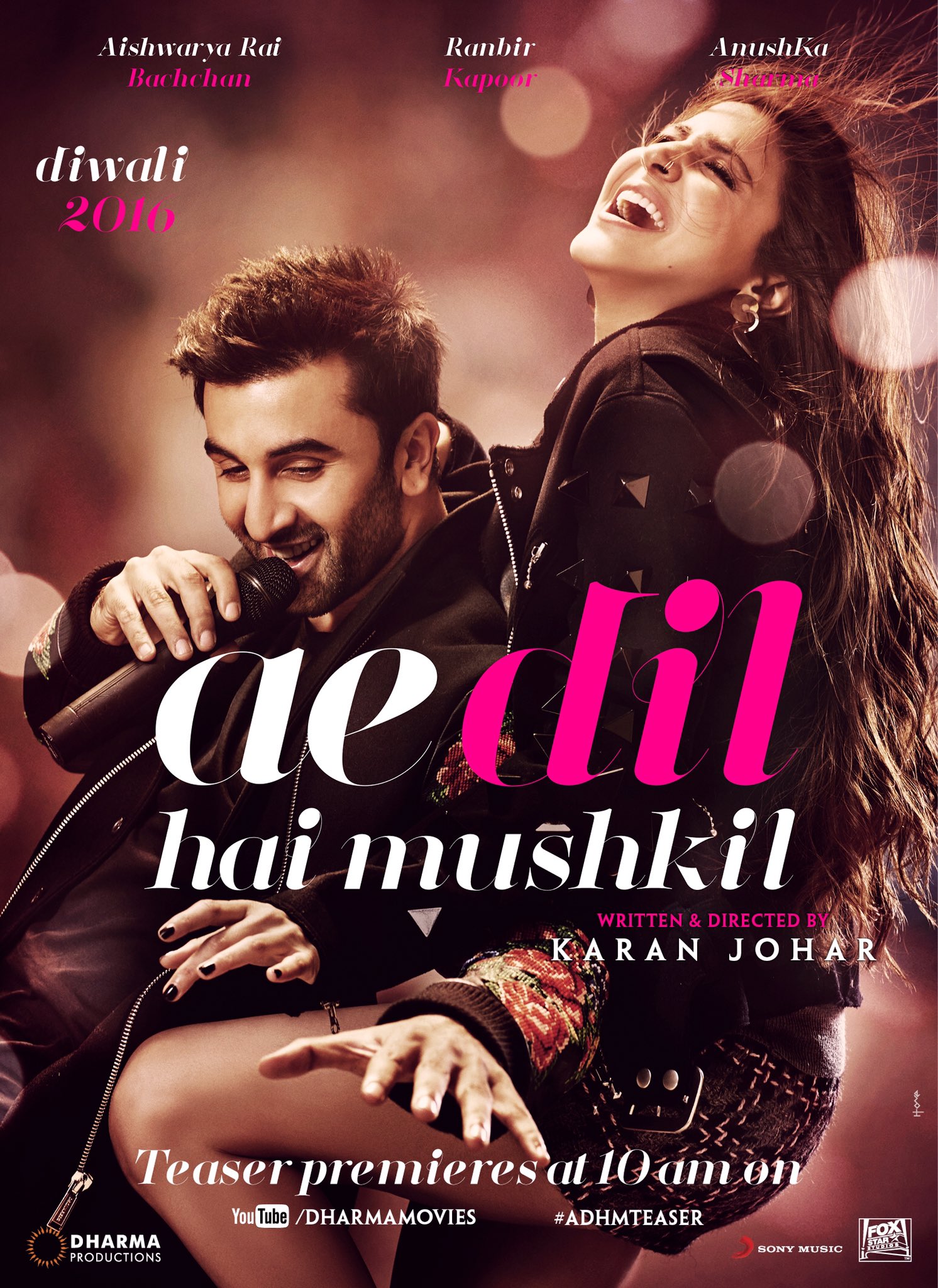 فيلم  Ae Dil Hai Mushkil 2016 مترجم 