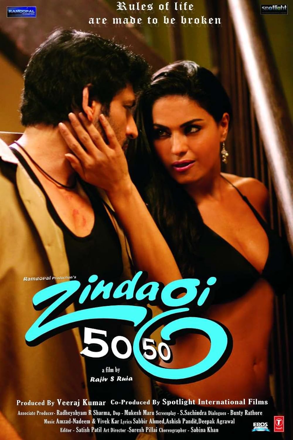 Zindagi 50 50 (2013) Hindi 720p HEVC HDRip x265 AAC ESubs Full Bollywood Movie [700MB]