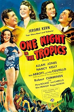 Poster of One Night in the Tropics