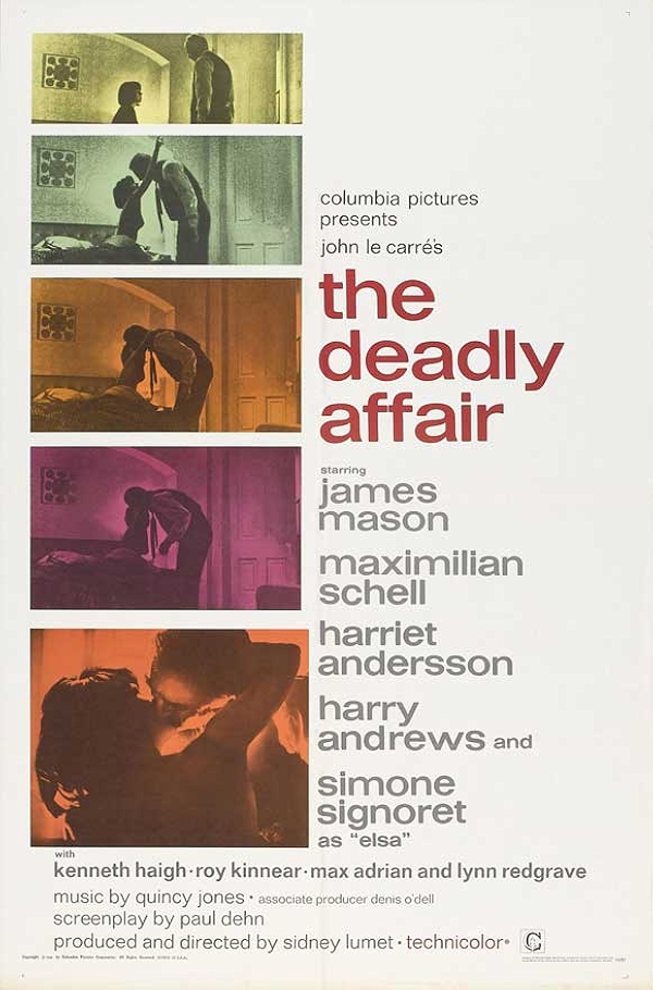 Movie poster for DEADLY AFFAIR (A rated)