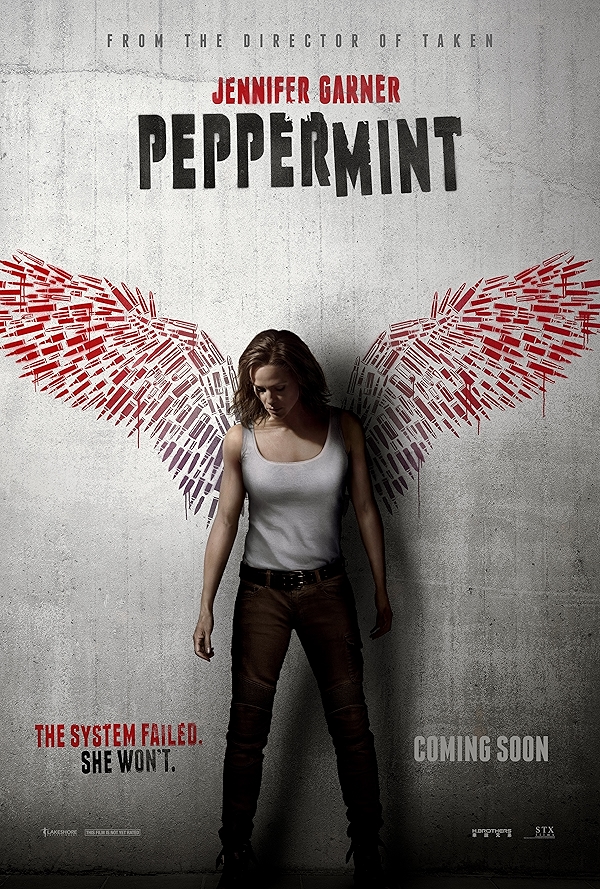 Movie poster for PEPPERMINT (A rated)