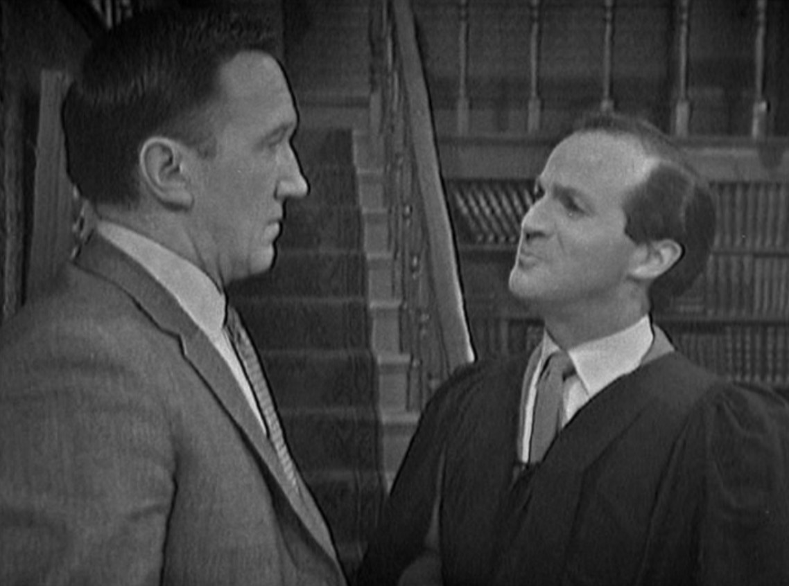 Paul A. Martin and George Sewell in The Fissile Missile Makers (1966)