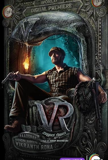 Vikrant Rona 2022 movie poster - watch and download free