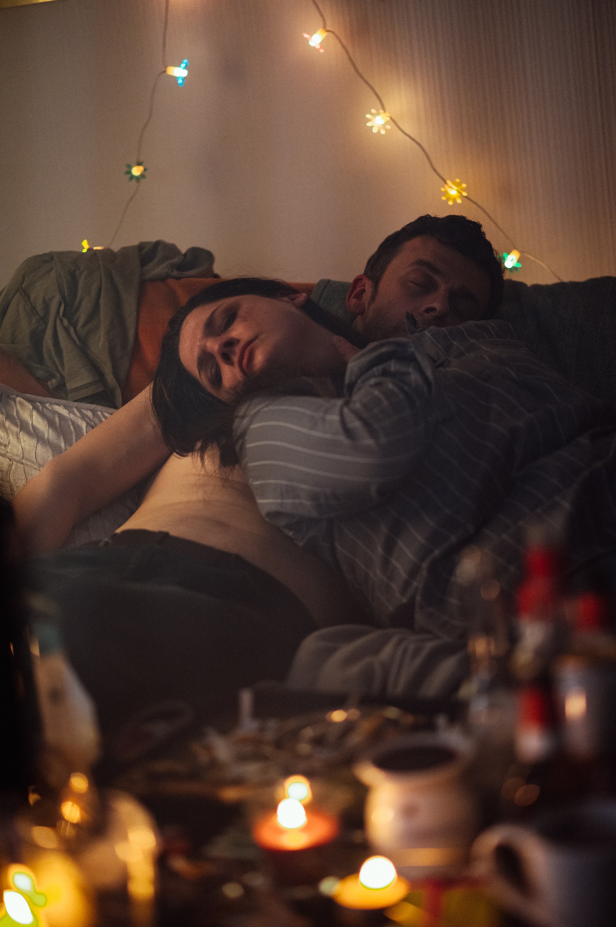 Kevin O'Loughlin and Neshla Caplan in Too Rough (2022)