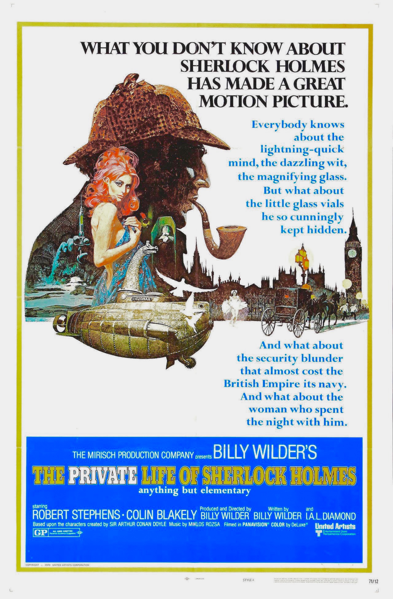 Poster of The Private Life of Sherlock Holmes