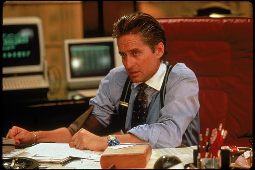 Michael Douglas in Wall Street - Poder e Cobiça (1987)