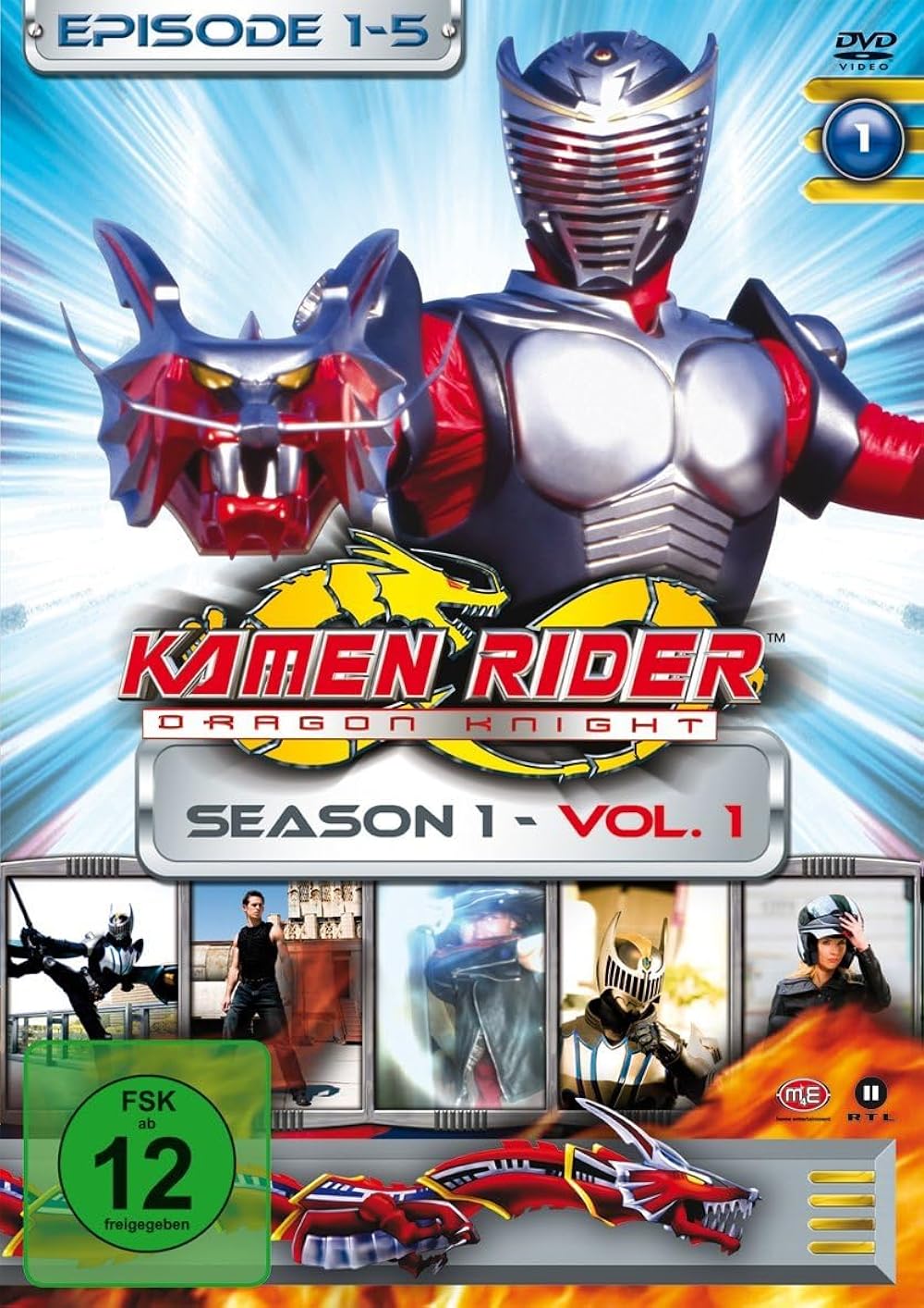 KAMEN RIDER DRAGON KNIGHT VOL.3 [DVD] アメリカリメイク版 第9-12話収録 日本語吹替 KAMEN RIDER DRAGON KNIGHT VOL.3 [DVD] アメリカリメイク版 第9