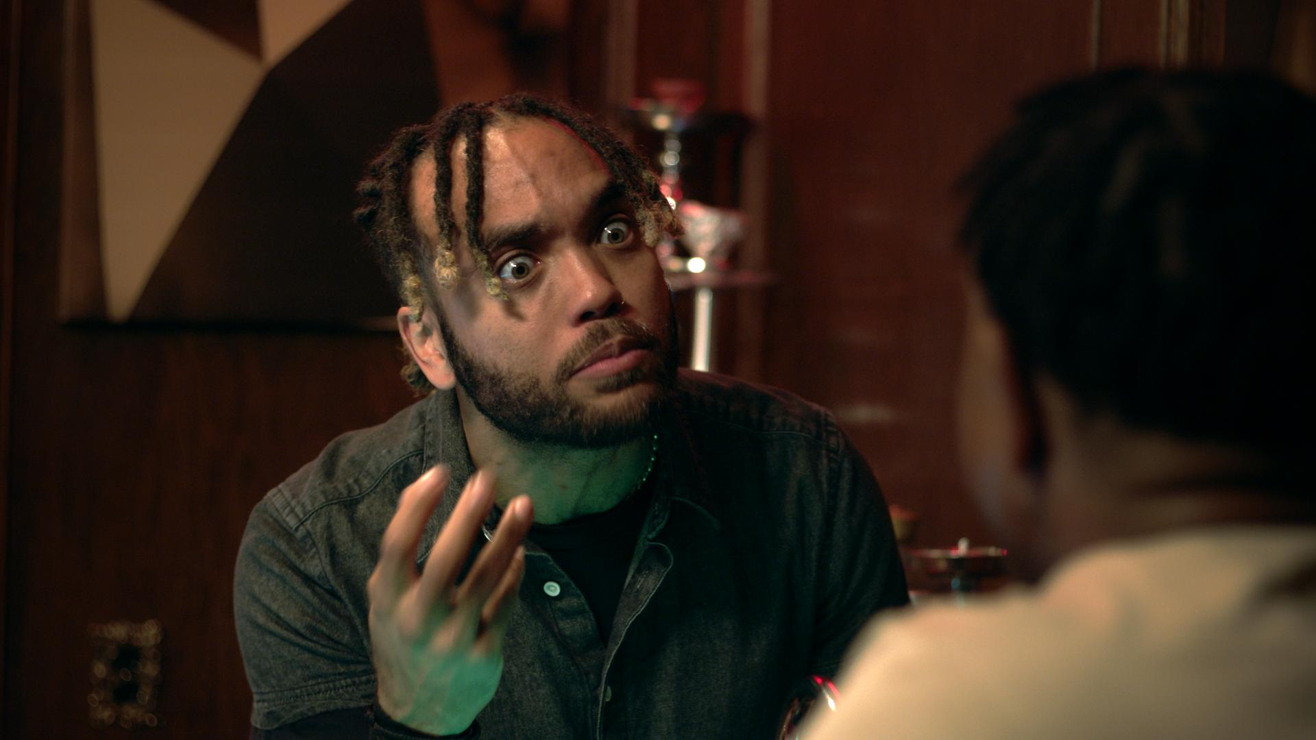 Lil' Zane and Javier McIntosh in Shit (2023)