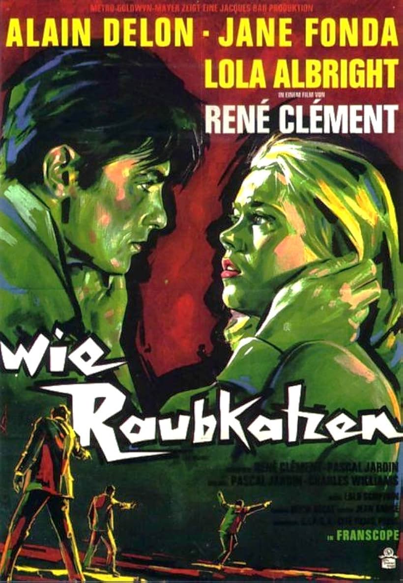 Jane Fonda and Alain Delon in Joy House (1964)