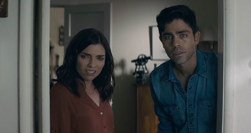 Adrian Grenier and Angela Trimbur in Trash Fire (2016)