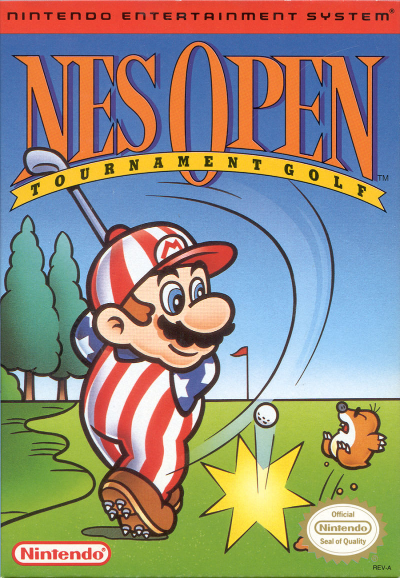 ファミリーコンピュータ - FC★NES OPEN TOURNAMENT GOLF NES 海外版 ファミリーコンピュータ - FC☆NES OPEN TOURNAMENT GOLF NES