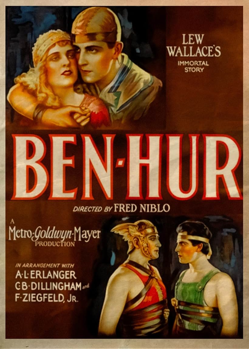 Ramon Novarro, Francis X. Bushman, and May McAvoy in Ben-Hur: A Tale of the Christ (1925)
