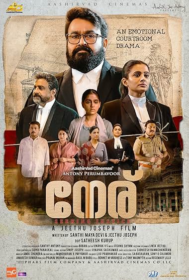Neru 2023 movie poster - watch and download free