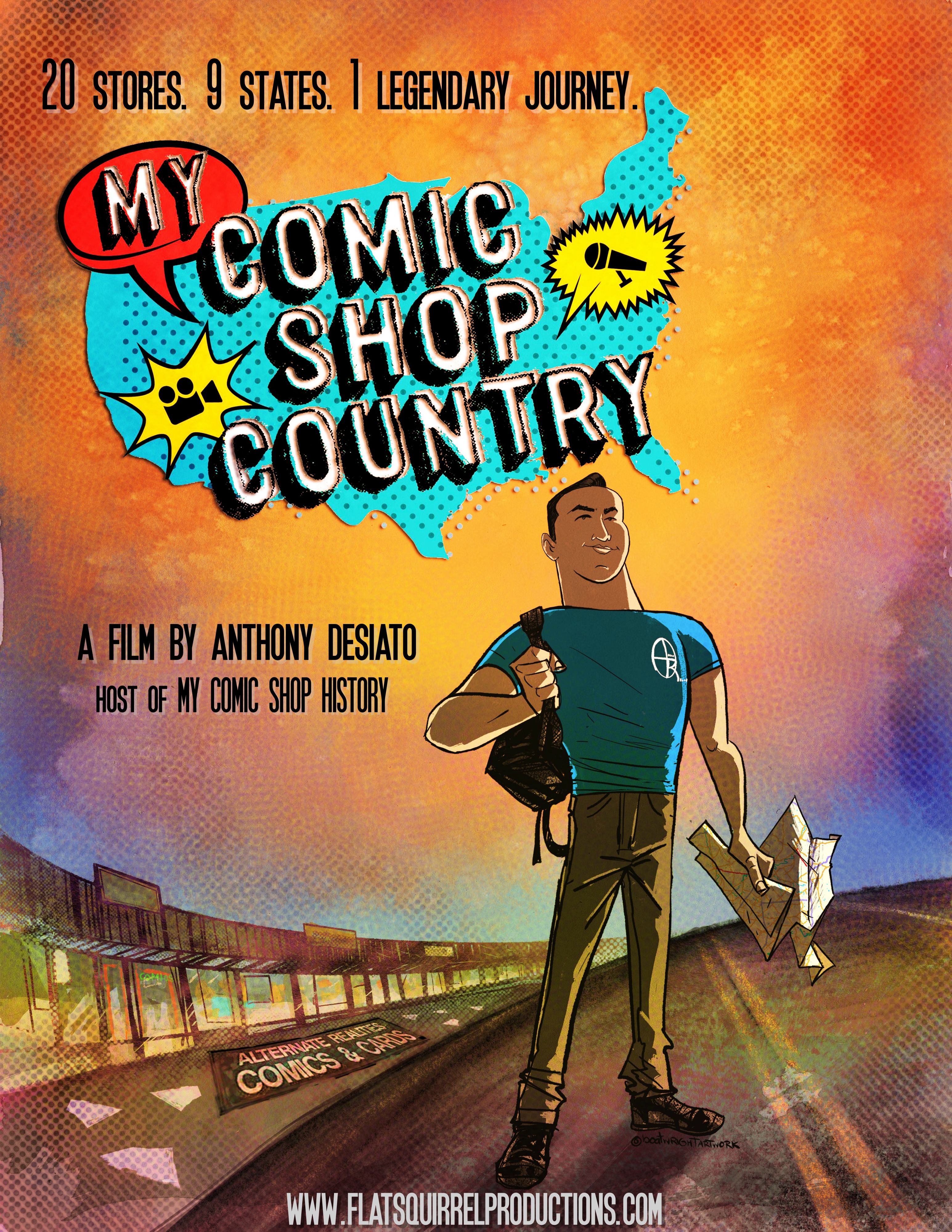 Poster of My Comic Shop Country