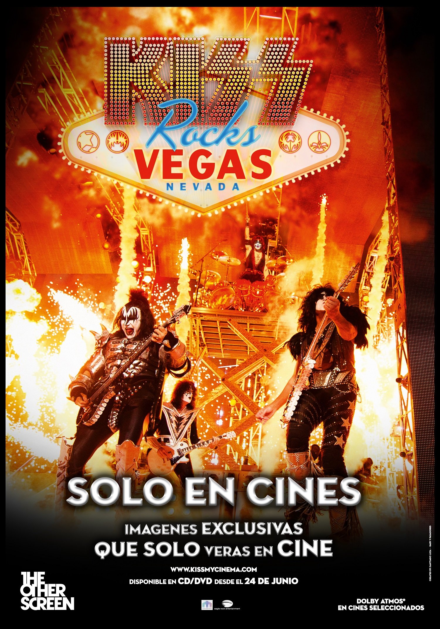その他 Kiss Rocks Vegas (DVD) KISS - Rocks Vegas - Mercury Studios Store