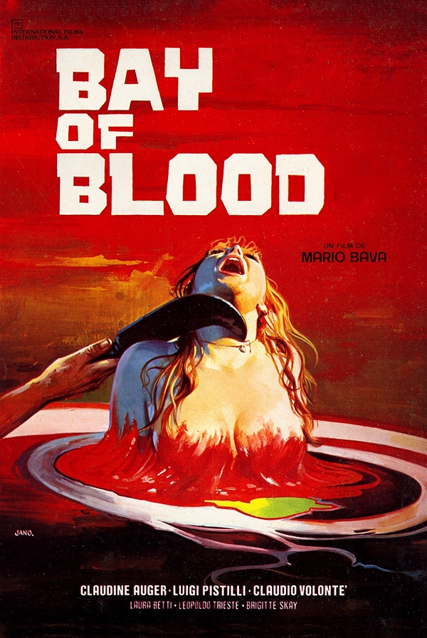 Movie poster for BAY OF BLOOD (UA rated)