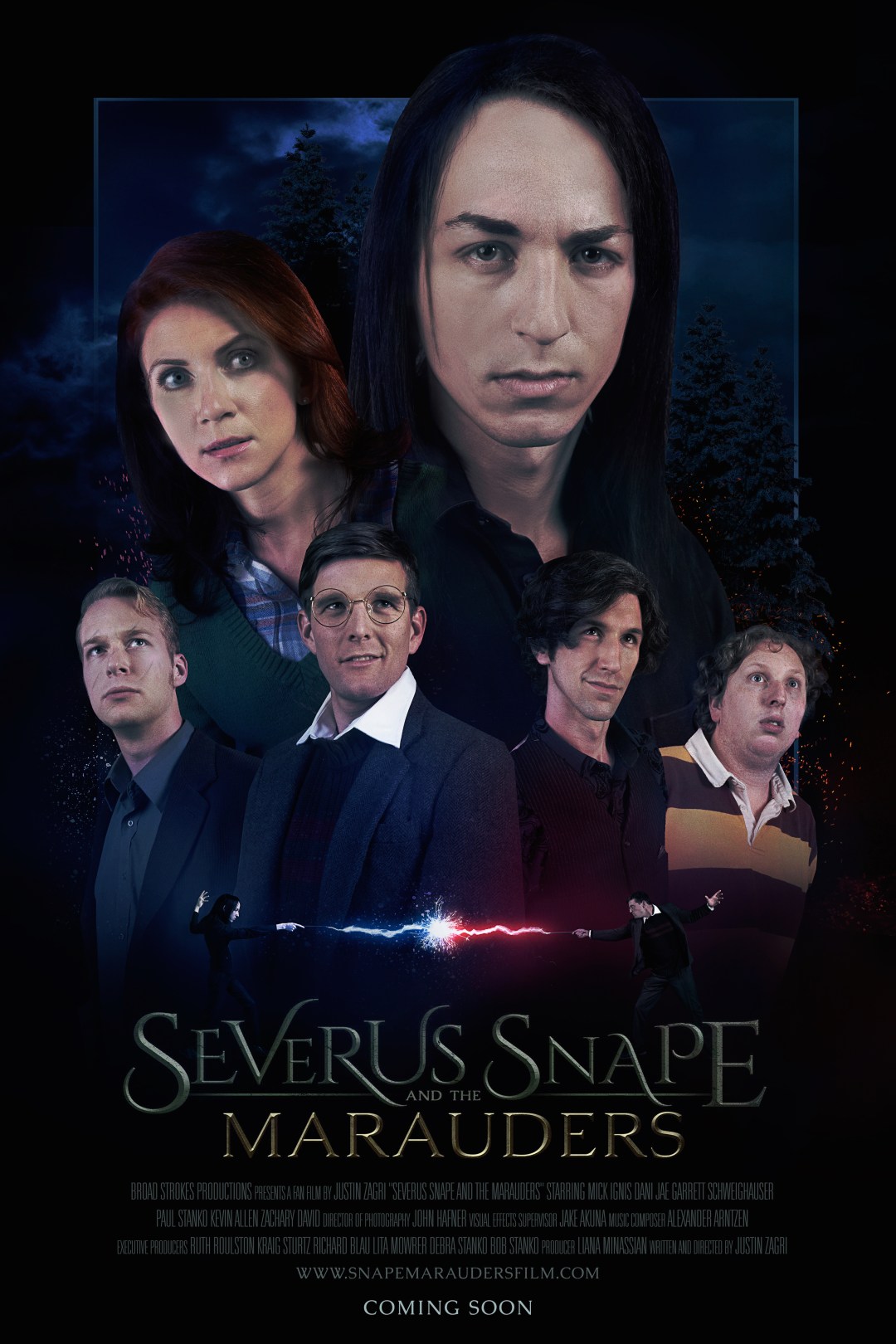 Poster of Severus Snape and the Marauders