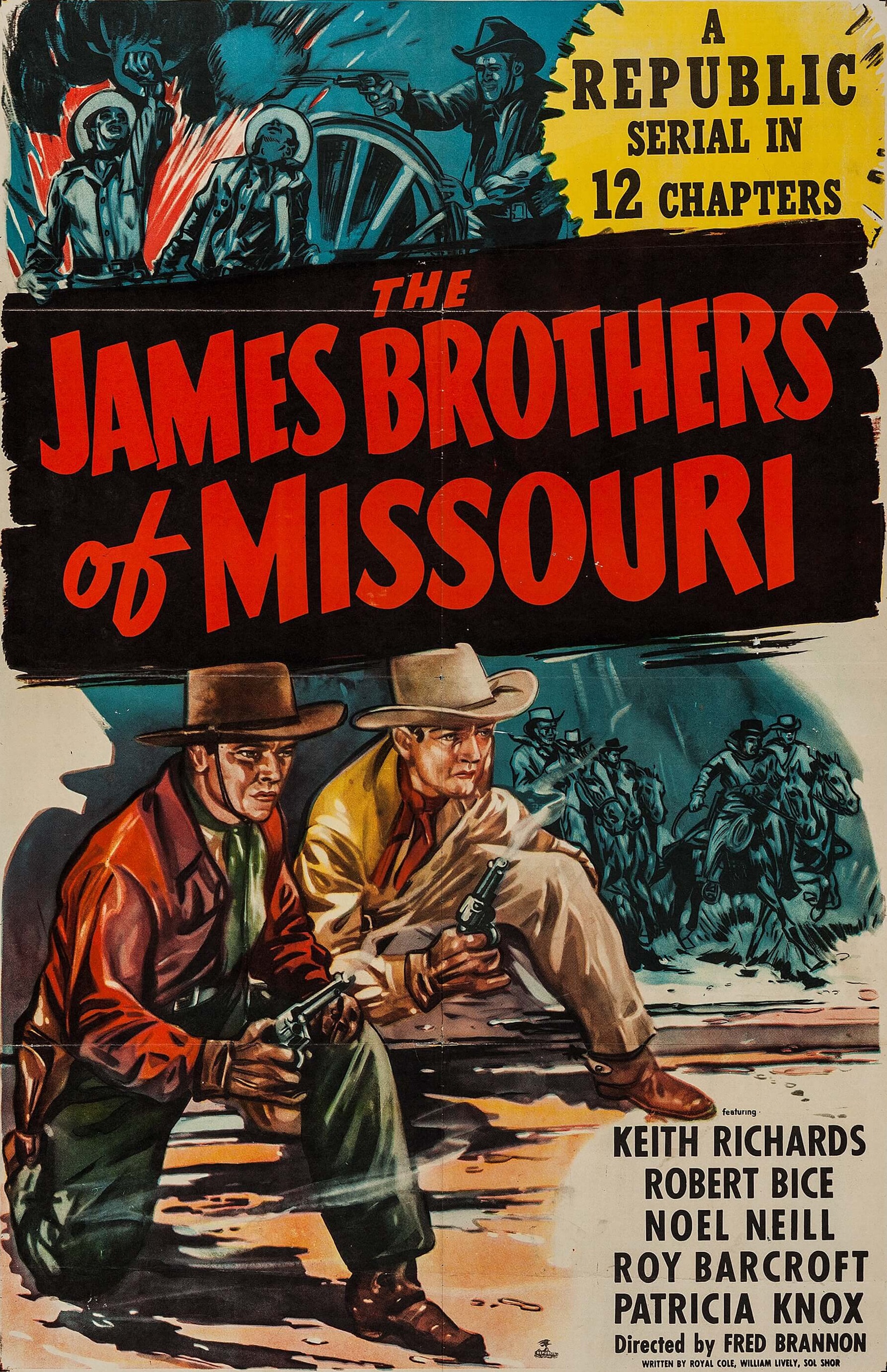 Poster of The James Brothers of Missouri
