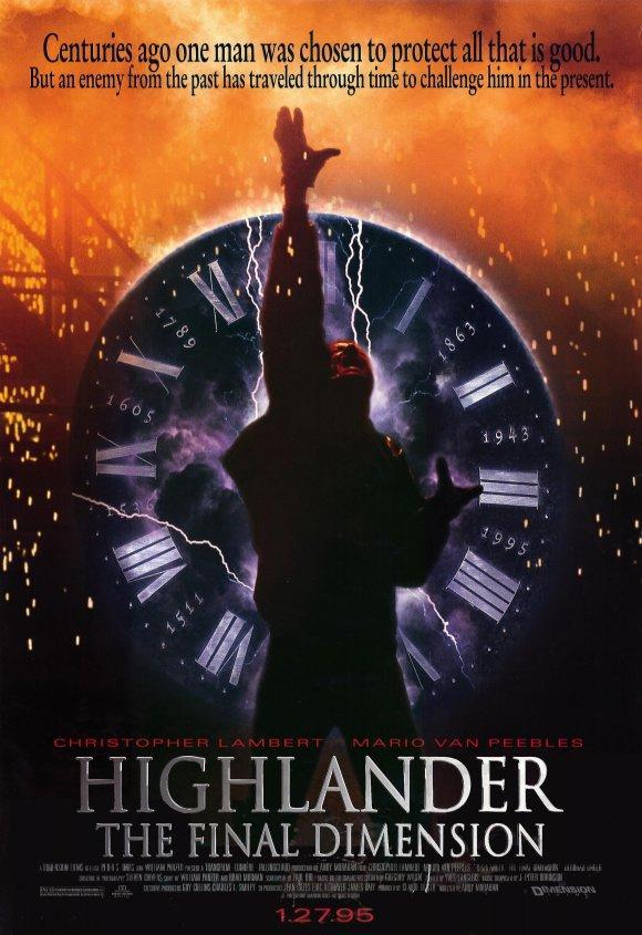 Poster of Highlander 3: The Final Dimension