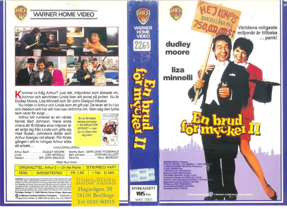 Arthur 2: On the Rocks (1988)
