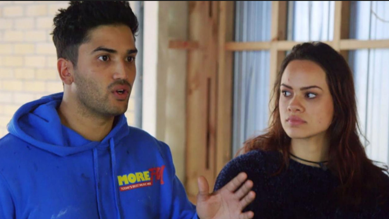 Claire Rapira and Agni Bhorkar in Welcome to The Block (2018)