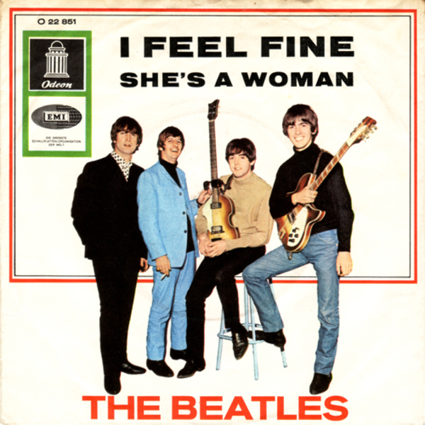 The Beatles I Feel Fine UK版 EP R5200ジャケ無 The Beatles I Feel Fine UK(英 GB)盤EP ジャケ無 - メルカリ