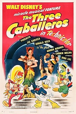 Poster of The Three Caballeros