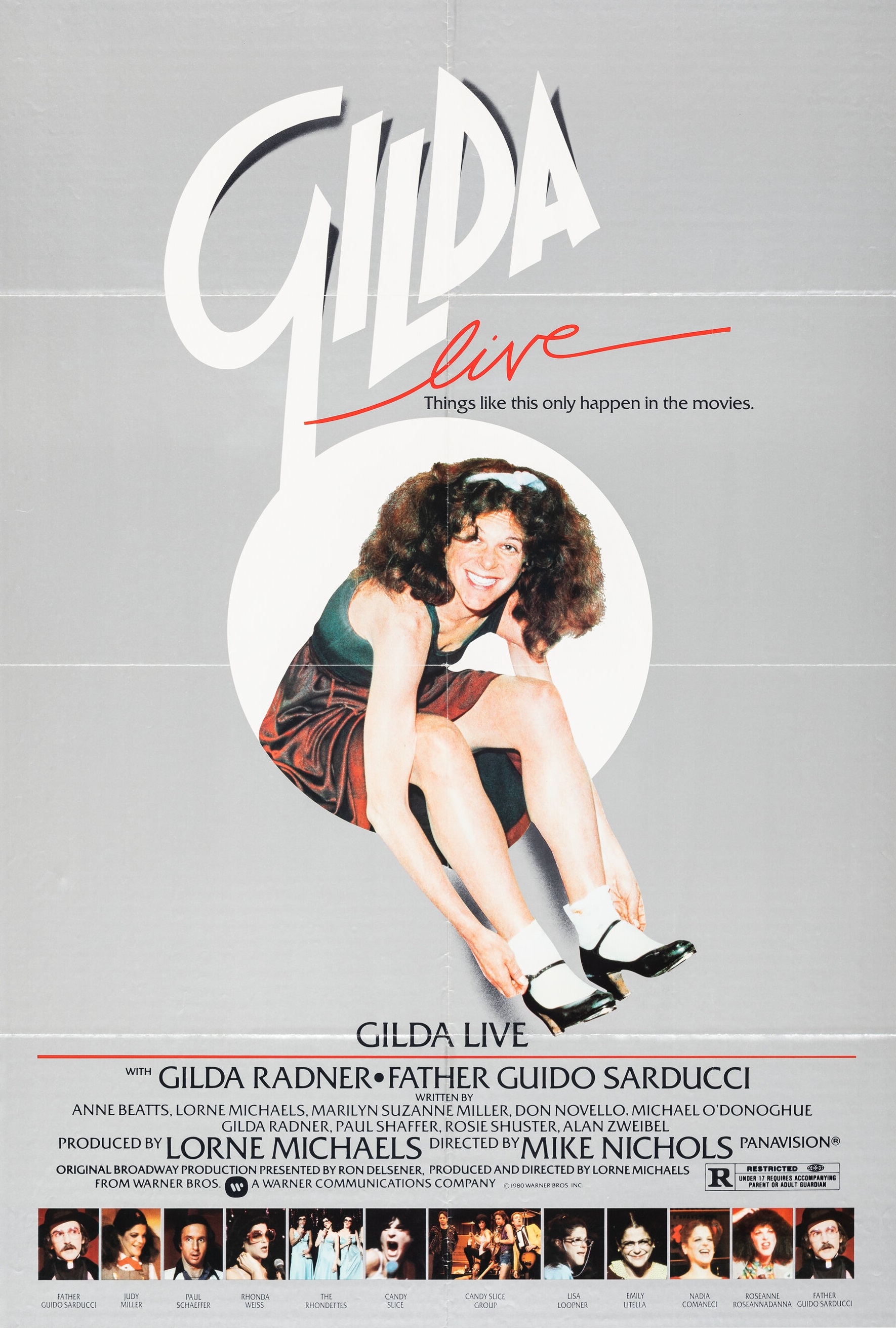 Poster of Gilda Live