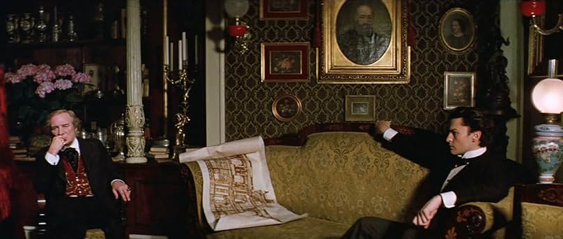 Helmut Berger and Trevor Howard in Ludwig (1973)