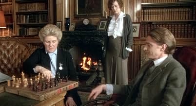 Sylvia Kristel, Shane Briant, and Ann Mitchell in Lady Chatterley's Lover (1981)