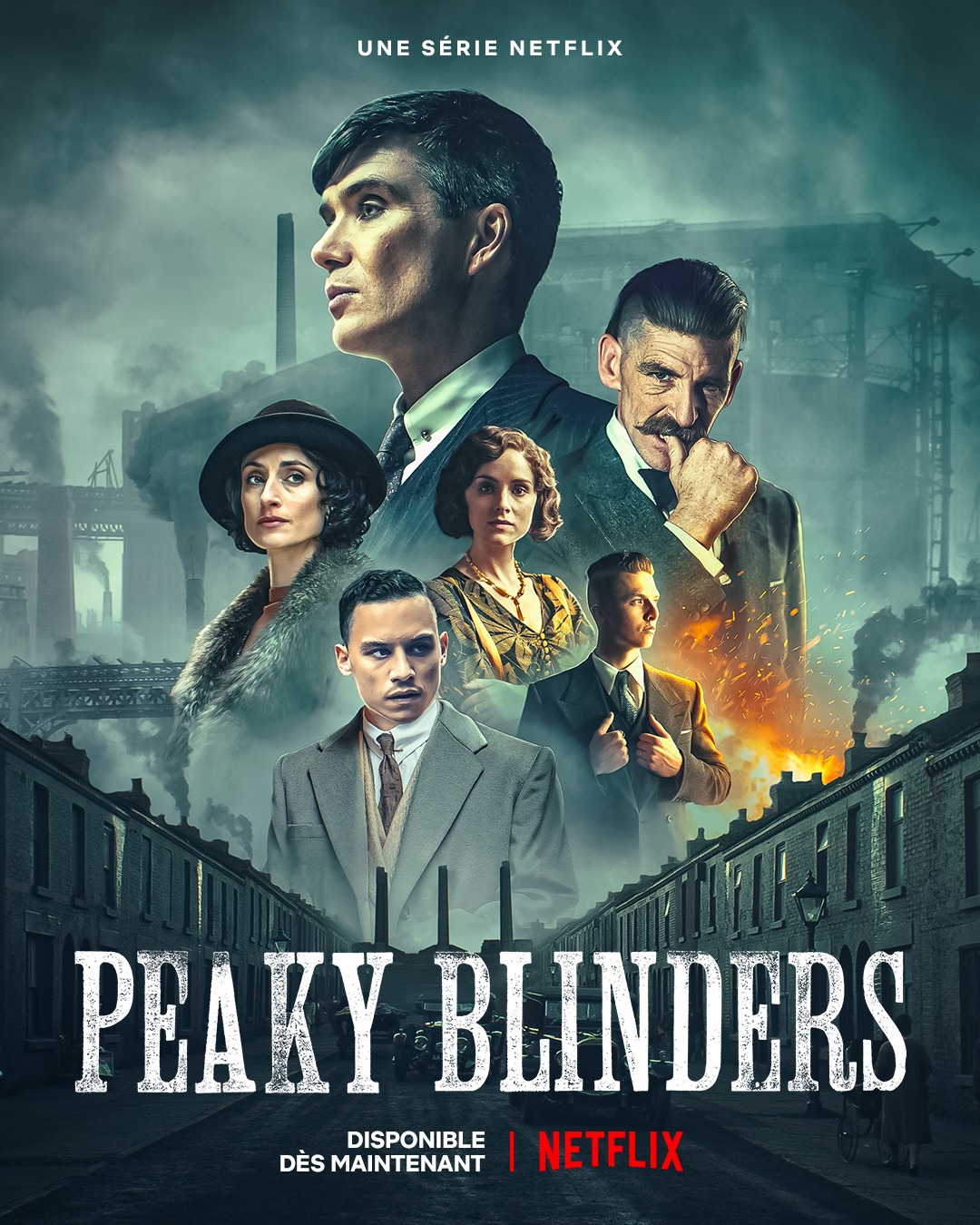 Peaky Blinders (2013) S01 Hindi Dubbed Series Poster