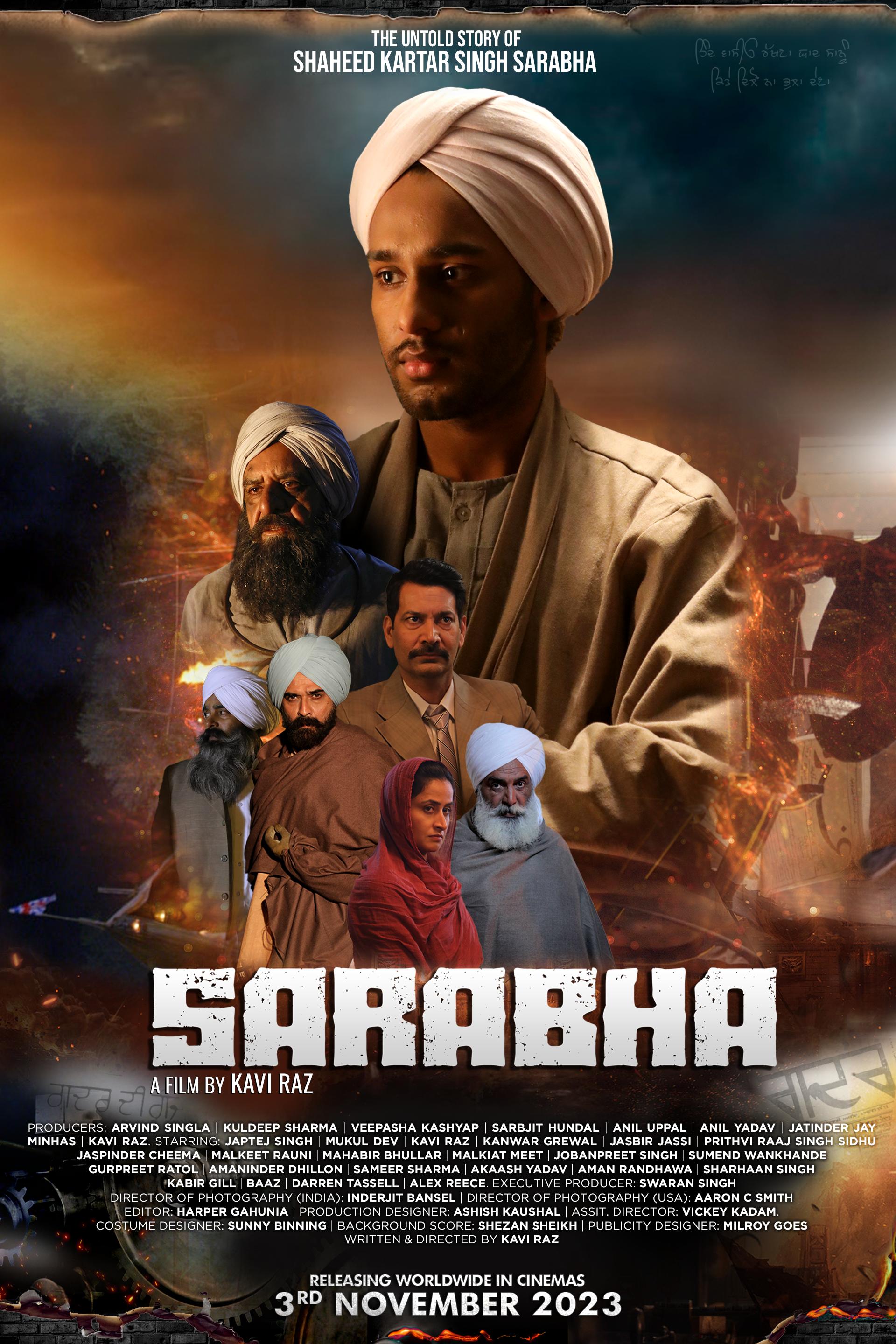 Sarabha 2023 Punjabi Full Movie 1080p | 720p | HEVC | 480p CpicsTv HDRip Download