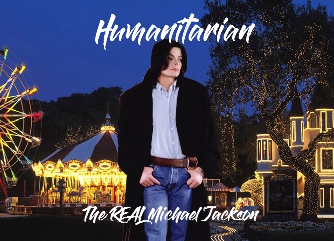 Poster of Humanitarian: The Real Michael Jackson 