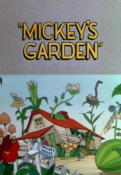 ミッキーマウス 鉛筆画 Mickey's Garden P-Mickey's Garden - Seaside Art Gallery