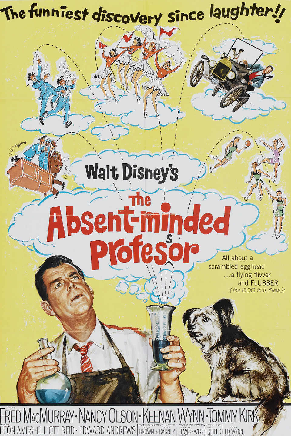 Poster of The Absent Minded Professor