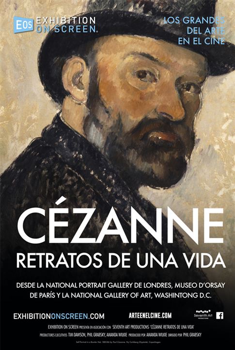Poster of Exhibition on Screen: Cézanne - Portraits of a Life