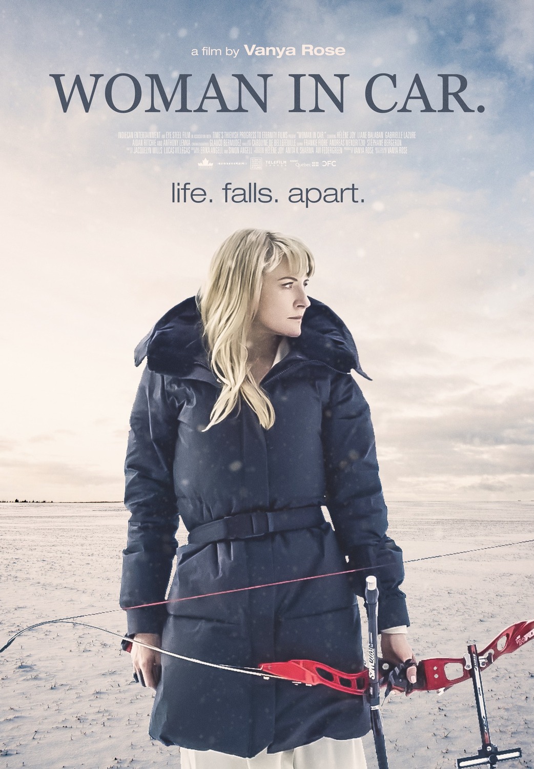 Poster of Woman in Car