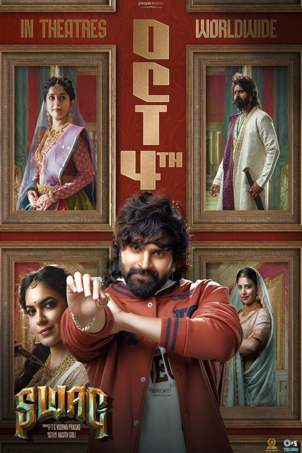 Swag (2024) Hindi Dubbed Movie Poster