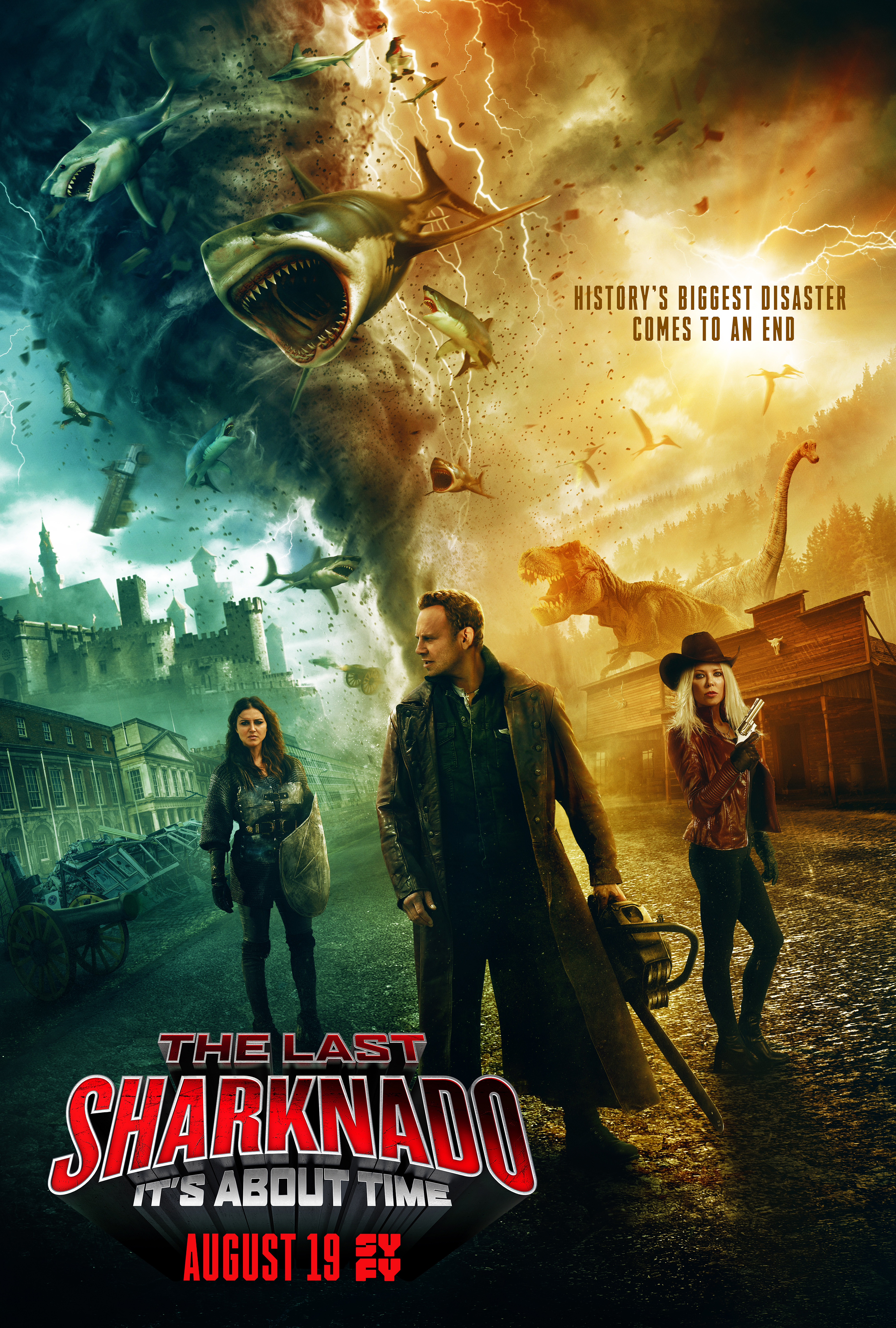 Poster of The Last Sharknado: It's About Time