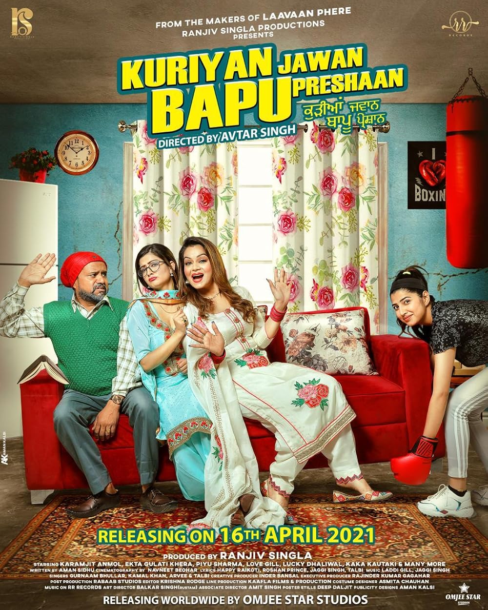 Kuriyan Jawan Baapu Preshaan (2025) Hindi Dubbed 1080p 720p WEBRip H264 AAC