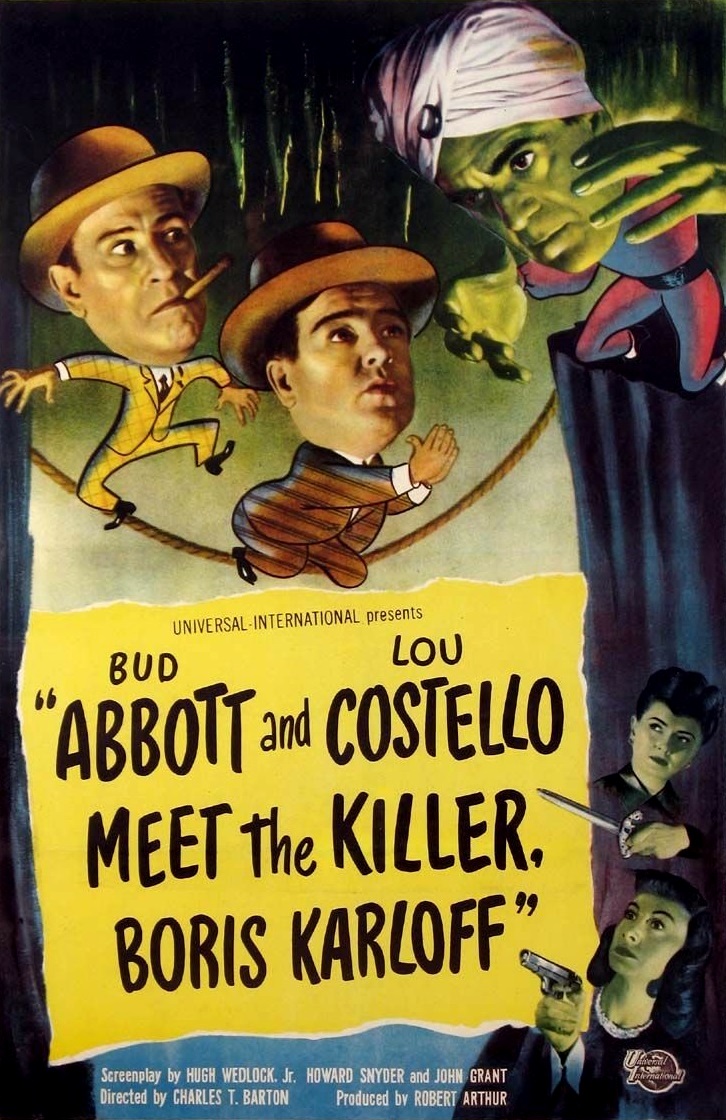 Poster of Abbott and Costello Meet the Killer, Boris Karloff