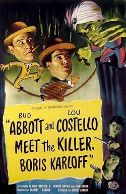 Poster of Abbott and Costello Meet the Killer, Boris Karloff