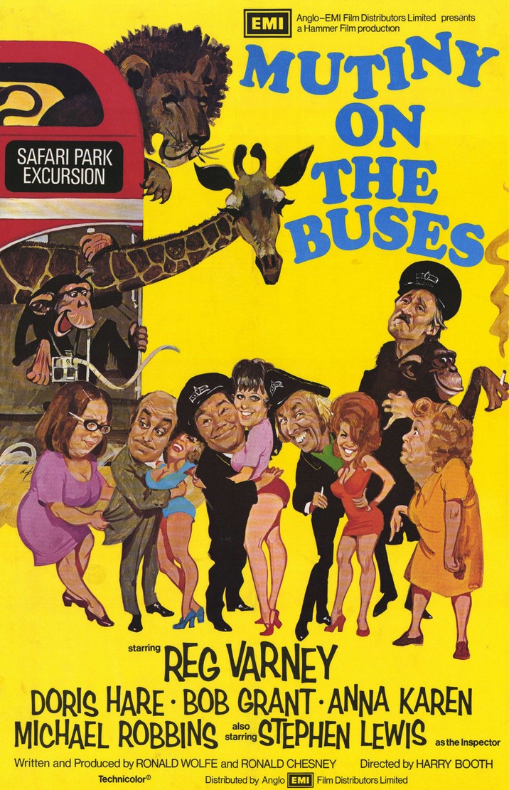 Poster of Mutiny on the Buses