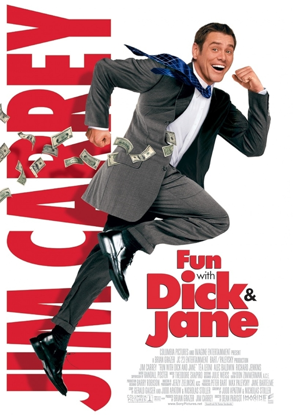 Movie poster for FUN WITH DICK AND JANE (UA rated)