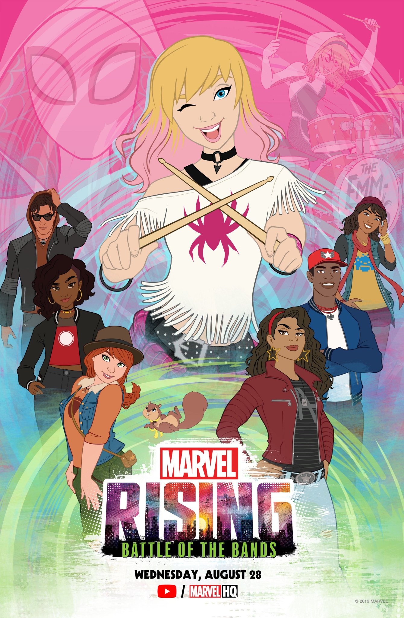 Poster of Marvel Rising: Battle of the Bands