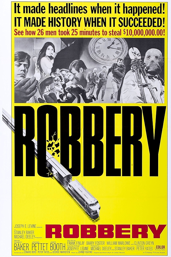 Movie poster for ROBBERY (UA rated)