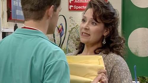 Russell Porter and Harriet Thorpe in The Brittas Empire (1991)