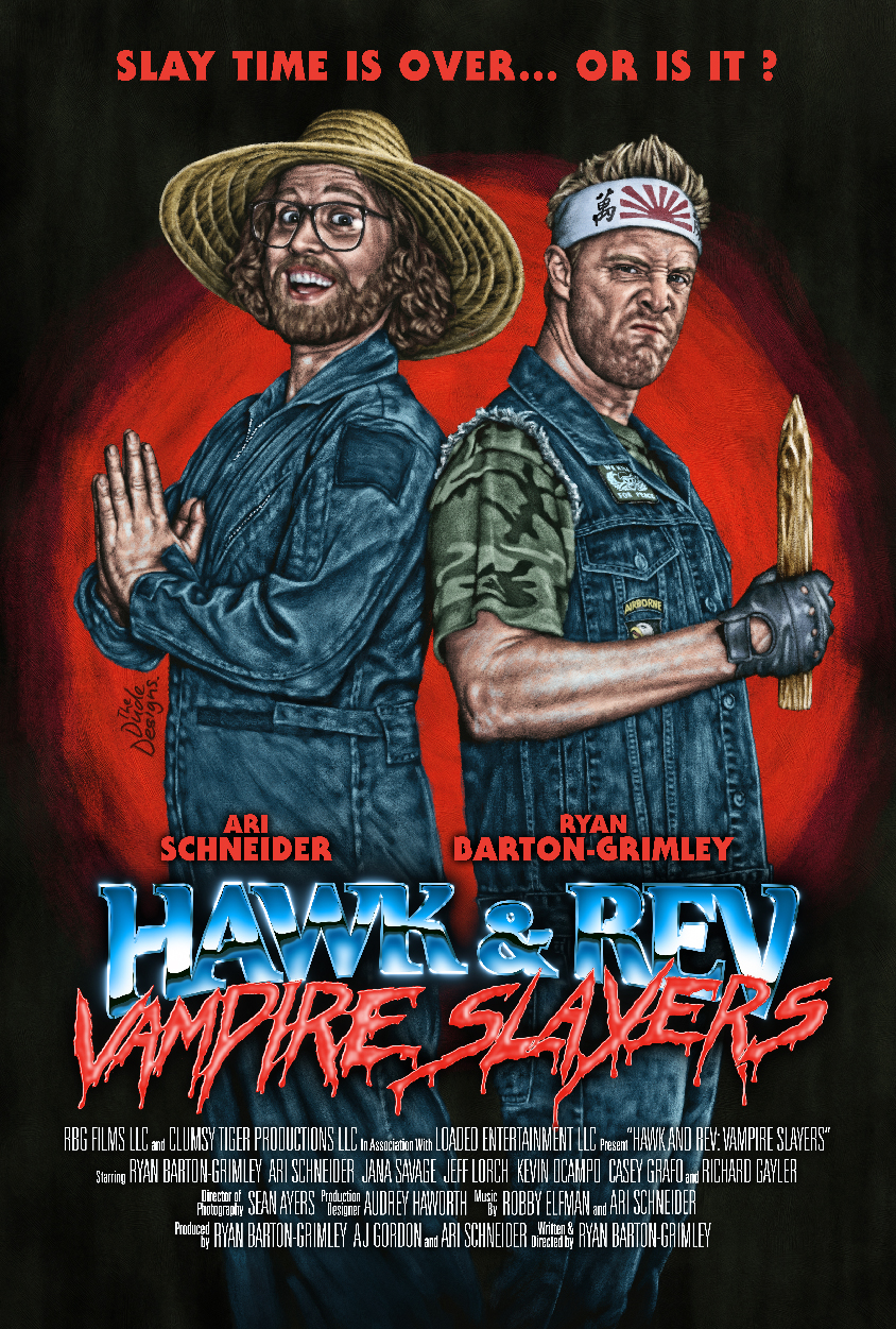 Poster of Hawk and Rev: Vampire Slayers