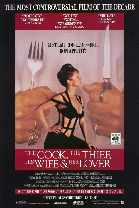 Helen Mirren in The Cook, the Thief, His Wife & Her Lover (1989)