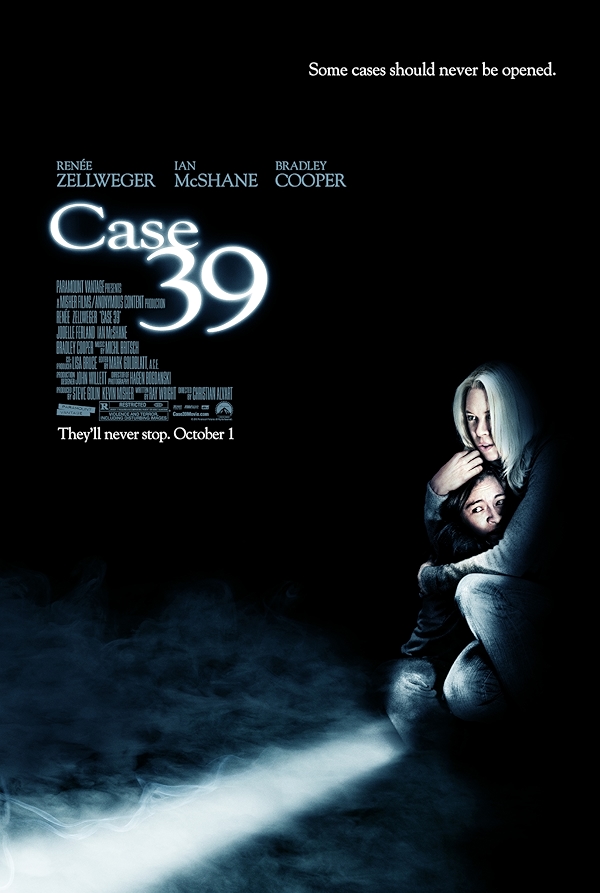 Movie poster for CASE 39 (UA rated)
